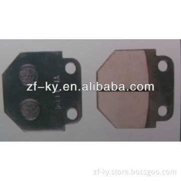ISO9001 hot selling motorcycle brake pads BT125,factory design